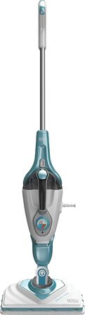 Парова швабра BLACK+DECKER BHSM168DSM-QS 2-в-1, 1600 Вт, Delta-головка, рукавиця SteaMitt, AutoSelect, набір насадок, екологічна ефективна прибирання