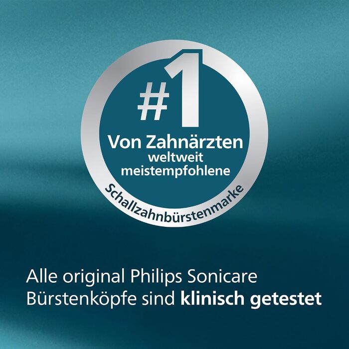 Смінні насадки для електричної зубної щітки Philips Sonicare A3 Premium All-in-One, чорні, 6 шт, HX9096/88