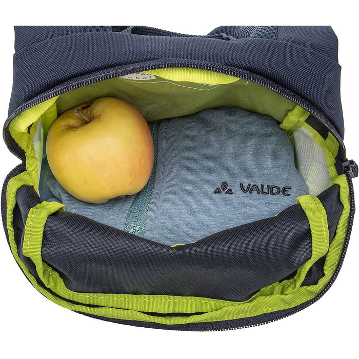 Дитячий рюкзак VAUDE Minnie 5 л для хлопчиків і дівчаток, зелено-синій, водонепроникний, з відділенням для речей і світловідбивачами, для походів та дитсадка