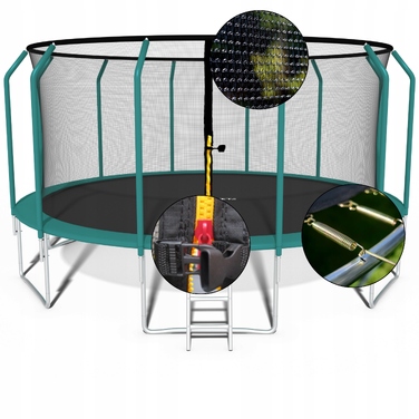 Батут із сіткою Funfit 490 см FT 16 (487-500 см)