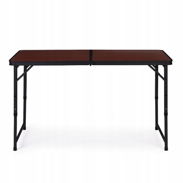 Туристичний стіл Bauerkraft 120 x 60 x 70 см, червоний