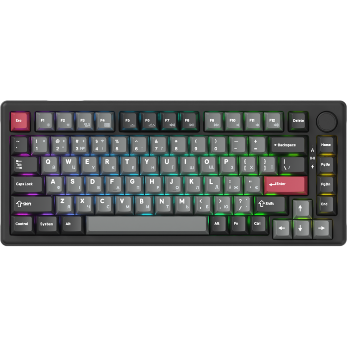Бездротова механічна клавіатура GamePro Asgard Yord (MK266BK)