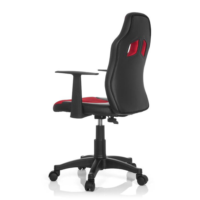 Дитячий письмовий стілець / дитячий стілець KID GAME AL чорний червоний hjh OFFICE