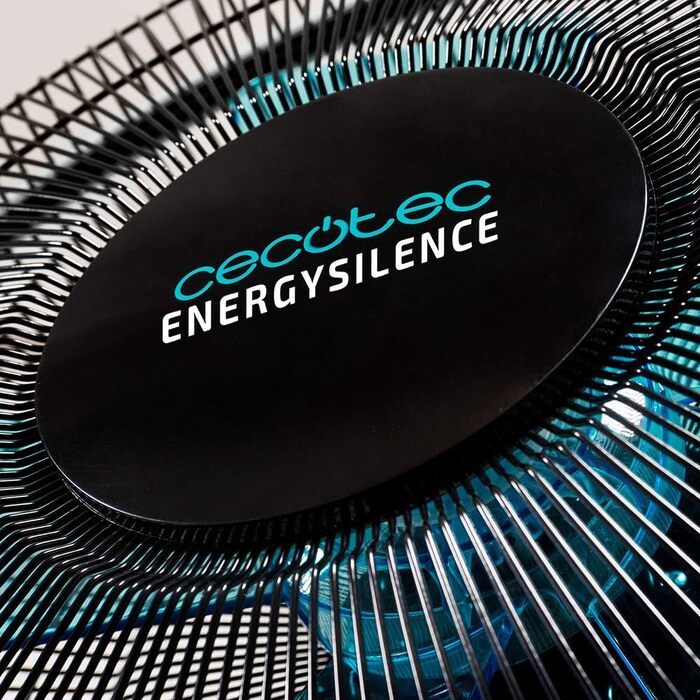 Вентилятор підлоговий Cecotec EnergySilence 510, 40 Вт, 5 лопатей, діаметр 40 см, 3 швидкості, чорний