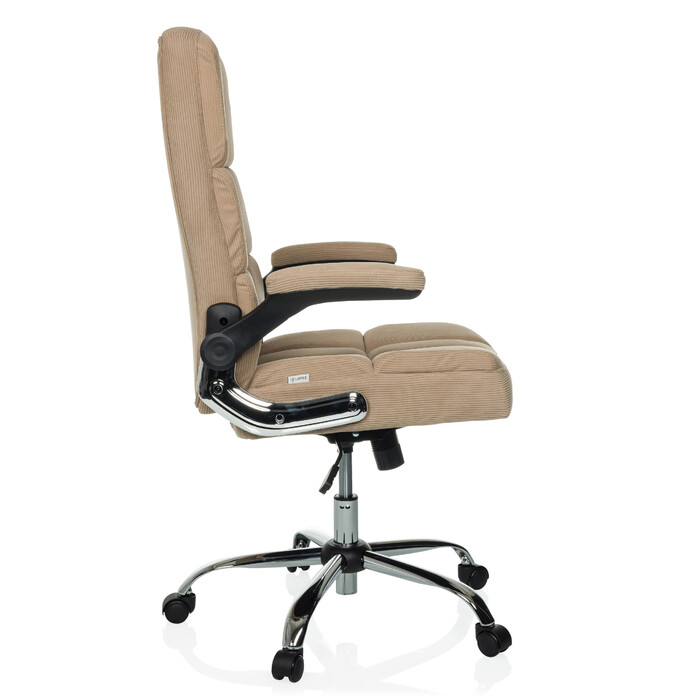 Крісло для керівника RELAX WD 100 тканина вельвет бежевий MyBuero