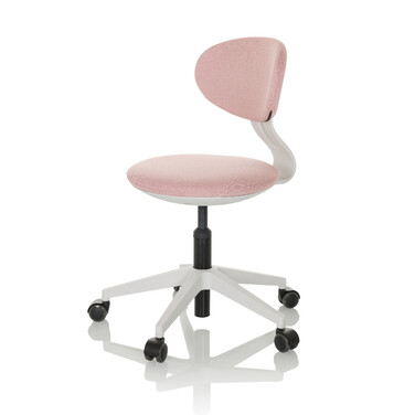 Дитячий письмовий стілець / дитячий стілець MINIMOVO тканина рожевий hjh OFFICE