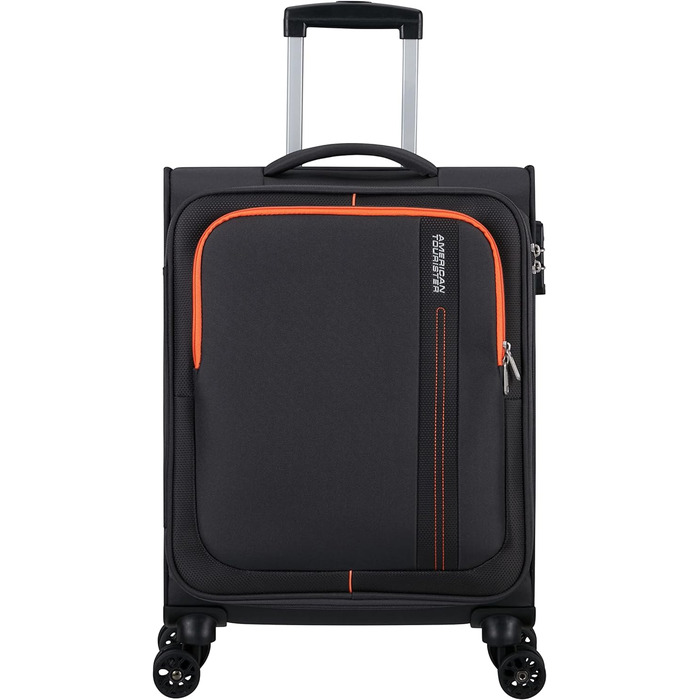 Валіза American Tourister Sea Seeker Spinner S 55 см 36 л, сіра (Charcoal Grey), ручна поклажа