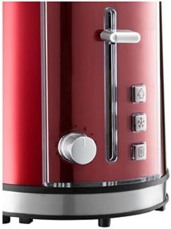 Тостер Grundig TA 6330 Red Sense, 1 відділення, 18×32×20 см, червоний