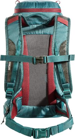 Рюкзак для походів Tatonka Hike Pack 22 л з вентиляцією спини та дощовиком, легкий і зручний туристичний рюкзак бірюзовий