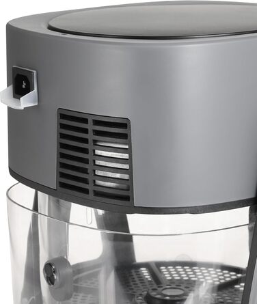 Аерофритюрниця Lauben Glass&Grill 3в1 5500BG, 5,5 л, скляний кошик, 6 програм, гриль і сковорода