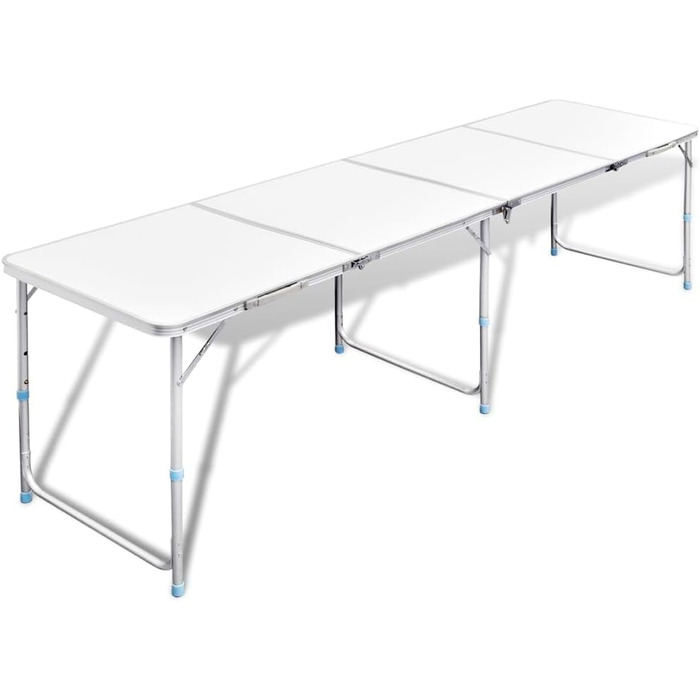 Стіл для кемпінгу vidaXL 240x60 см, складаний туристичний меблі