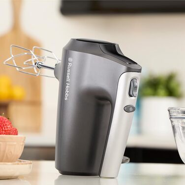 Міксер ручний Russell Hobbs Desire Red 350W з насадками для тіста та збивання, 5 швидкостей + імпульс