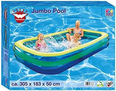 Дитячий надувний басейн Happy People Jumbo Pool, 1-місний