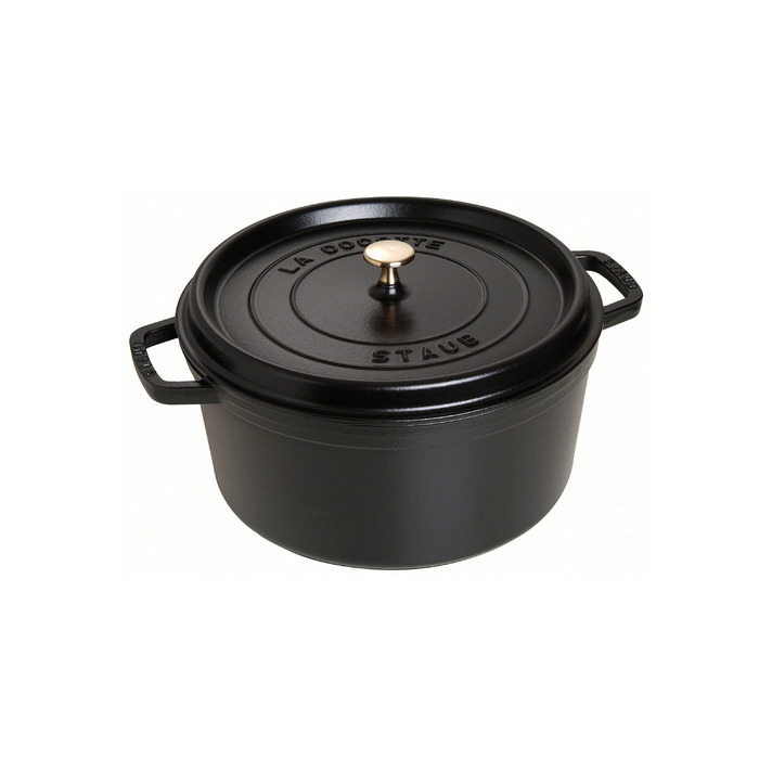 Кокотниця кругла 20 см, чорна Staub
