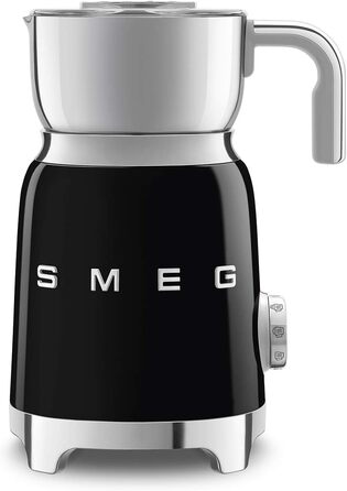 Smeg MFF01CREU Молокозбивач індукційний, 6 програм, 600 мл, чорний