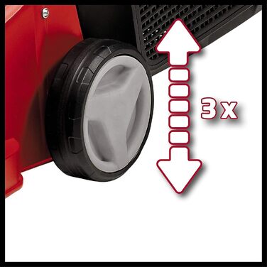Електричний газонокосарка Einhell GC-EM 1032, 1000 Вт, ширина зрізу 32 см, для газонів до 300 м²
