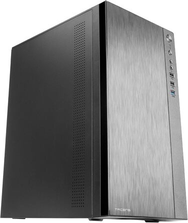 Корпус для ПК Tacens Anima ACX500 Micro ATX з блоком живлення 500Вт, 12 см вентилятор, USB 3.0, чорний, компактний
