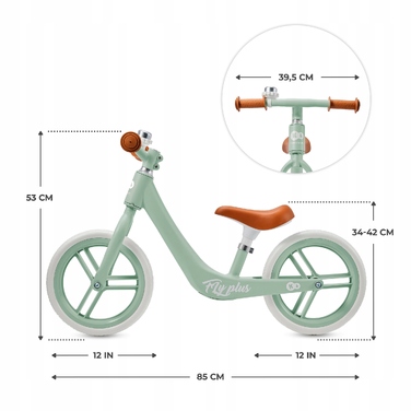 Беговел Kinderkraft FLY PLUS 12