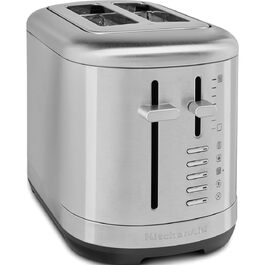 Тостер KitchenAid для 2 скибок, ретро дизайн, нержавіюча сталь - 7 функцій