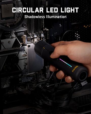 Акумуляторний шуруповерт Fanttik S2 Pro 3.7V, 7 моментів (0.5-6 Нм), 20 біт, адаптер 90°, для меблів та ремонту
