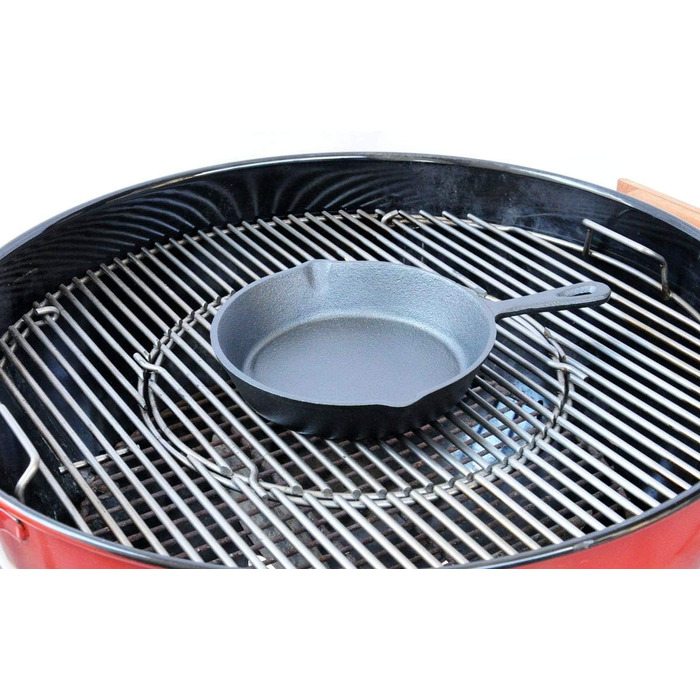 Чавунна сковорода-гриль Bratpfanne 20 см для гриля та смаження, різні розміри