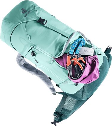Жіночий туристичний рюкзак Deuter Trail 28 SL, 28 л, синій, для походів та альпінізму (модель 2024)