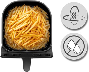 Аерофритюрниця WMF Multi Taste Airfryer, 1550 Вт, 4.6 л, 8 програм, чорна