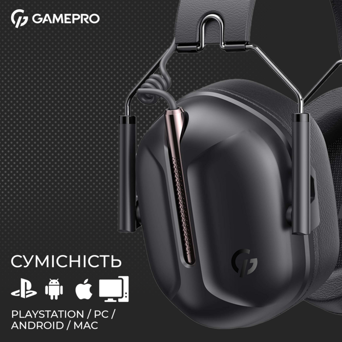 Ігрова гарнітура GamePro Genesis Hunter (HS1350B)