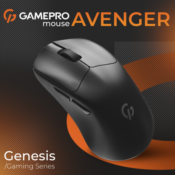 Бездротова миша GamePro Genesis Avenger  (GM096B)