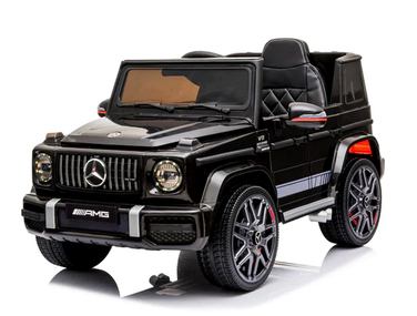 Дитячий електромобіль Mercedes G63 з шкіряним сидінням та пультом керування