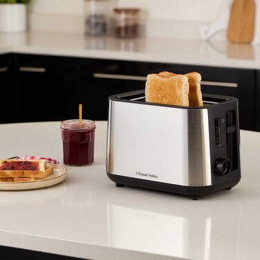 Тостер Russell Hobbs Classics 27390 з широкими слотами, 6 режимів підсмажування, нержавіюча сталь