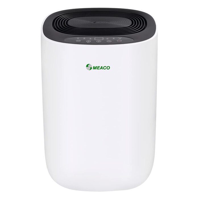 Поглинач вологи Meaco Ultra Leiser 10L – Електричний осушувач повітря MeacoDry ABC для дому, чорний