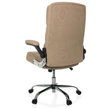 Крісло для керівника RELAX WD 100 тканина вельвет бежевий MyBuero