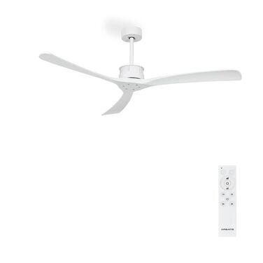 Вентилятор стельовий WINDLARGE XL з пультом, 152 см, 40 Вт, DC-мотор, 6 швидкостей, білий