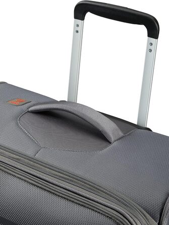Валіза American Tourister SummerFunk Spinner L розширювана, 79 см, 109.5/119 л, сіра (Titanium Grey)