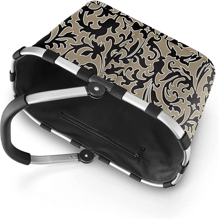 Кошик для покупок reisenthel carrybag Baroque Marble, міцний, водостійкий, з великою місткістю та внутрішньою кишенею, елегантний дизайн