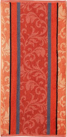 Рушники набір Erwin Müller Ludwigsburg 4 шт. 50x100 см, 100% бавовна, теракотовий, м’які та вологопоглинаючі, петлі з обох сторін