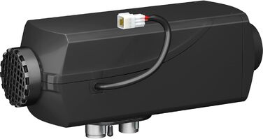 Автономний дизельний опалювач VEVOR 12V 8kW з LCD-дисплеєм та пультом дистанційного керування, 0.16-0.62 л/год, чорний