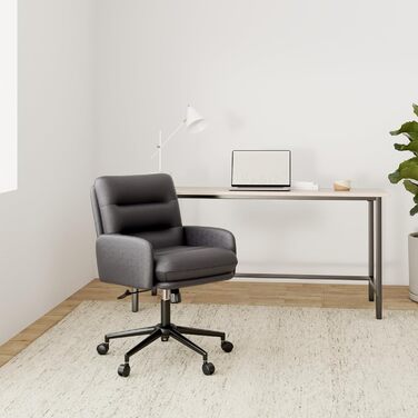 Крісло для столу Youhauchair з штучного хутра, ергономічне, регульована висота