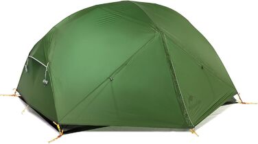 Намет Naturehike Mongar 2 для кемпінгу, ультралегкий, двомісний, 4-сезонний, 210T нейлон PU3000мм, для туризму, велопоходів, трекінгу та альпінізму