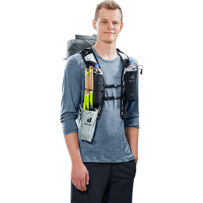 Водонепроникний альпіністський рюкзак Deuter Vertrail 16 л, графітовий