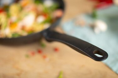 Wok KUHN RIKON Easy Induction 28 см, антипригарний, алюмінієвий, для індукції, чорний