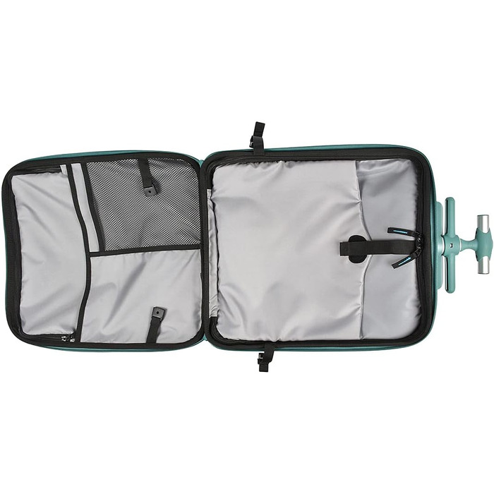 Дитяча валіза-самокат BÉABA & Micro Mobility Luggage Eazy, 2-в-1, з сидінням, для дітей від 4 років, розширювана, 22 л, багато відділень, синя
