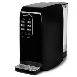 Система зворотного осмосу OsmoFresh Quella Life BLACK EDITION з 6 рівнями температури (15-100°C), мобільна, без підключення до водопроводу, 5-ступенева фільтрація, фільтр для питної води без солей
