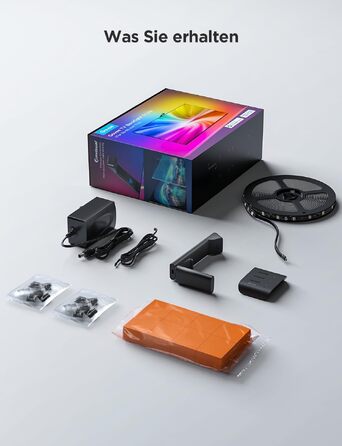 Розумна LED-підсвітка для телевізора Govee TV Backlight 3 Lite з Fish-Eye корекцією, для ТВ 55-65 дюймів (3.6м)