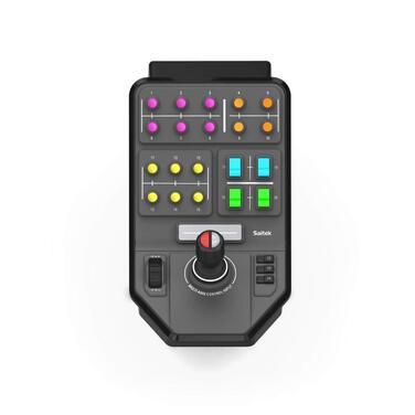 Джойстик Logitech G Saitek Farm Sim Controller для Farming Simulator: кермо, педалі, 38+ кнопок, USB, PC/Mac - Чорний