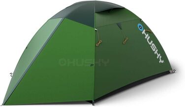 Намет Husky Outdoor Bright 4 для 4 осіб – легкий і комфортний для трекінгу, велоподорожей, сплавів