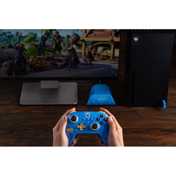 Бездротовий геймпад 8BitDo Ultimate 3-mode для Xbox Series X|S, Xbox One, PC, Android, Apple — Hall Effect стіки, додаткові кнопки Pro, Rare 40th Anniversary Edition