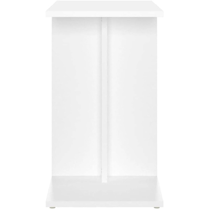Журнальний стіл vidaXL з місцем для зберігання, білий, 50x30x50 см, деревностружковий, для вітальні, кавовий стіл, тумба для дивана