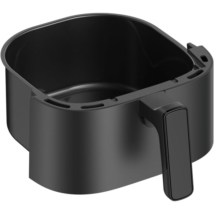 Аерофритюрниця Brabantia Airfryer XL 4 л, 1700 Вт, цифровий сенсорний дисплей, 8 програм, без PFAS, чорна, BBEK1134